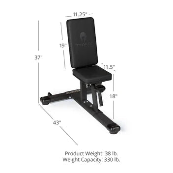 TITAN Seated Stationary Bench